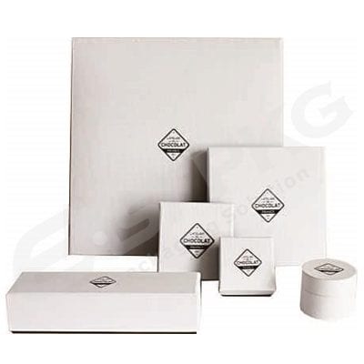 White Jewelry Rigid Boxes Series