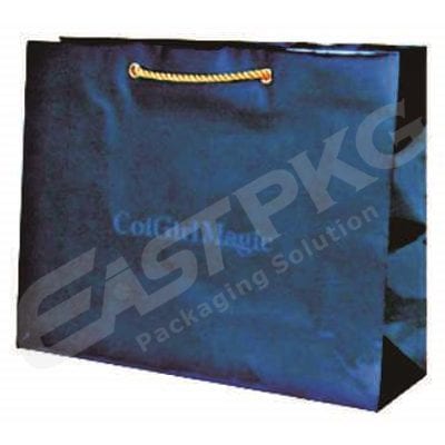 Dark-blue Shopping Paper Bag