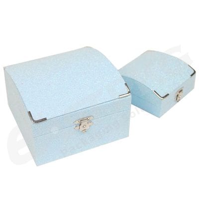 Skyblue Cardboard Jewelry Box