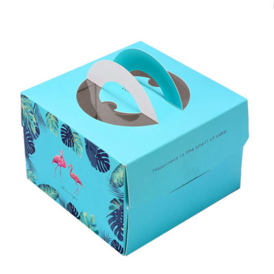 Colorful Cake Paper Box Packaging