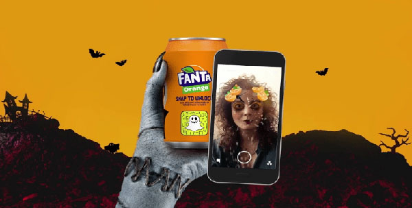 Fanta's-Halloween-Snapcode