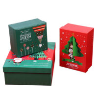 Christmas Card with Gift Box