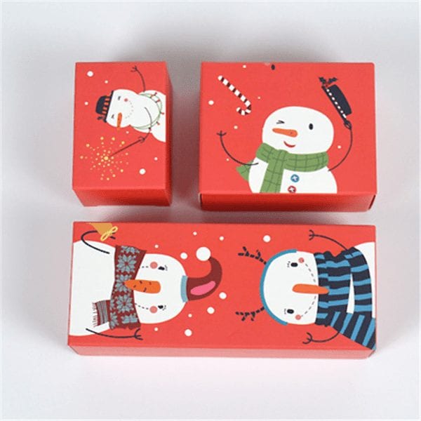 Christmas Gift Box Packaging with Insert