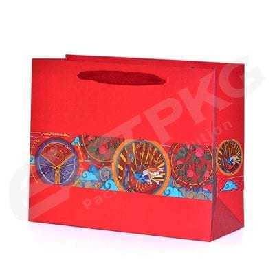 Chinese Red Gift Paper Bag