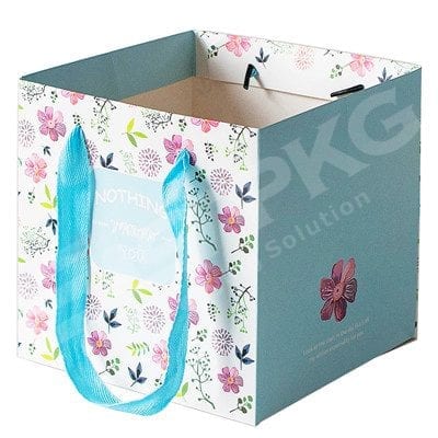 Gift Bag for the Square Box