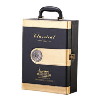 luxurious Wine Packaging with Metal Lock