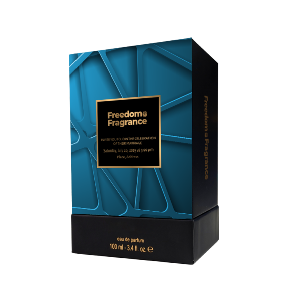 3D Embossing Design Box packaging illustration
