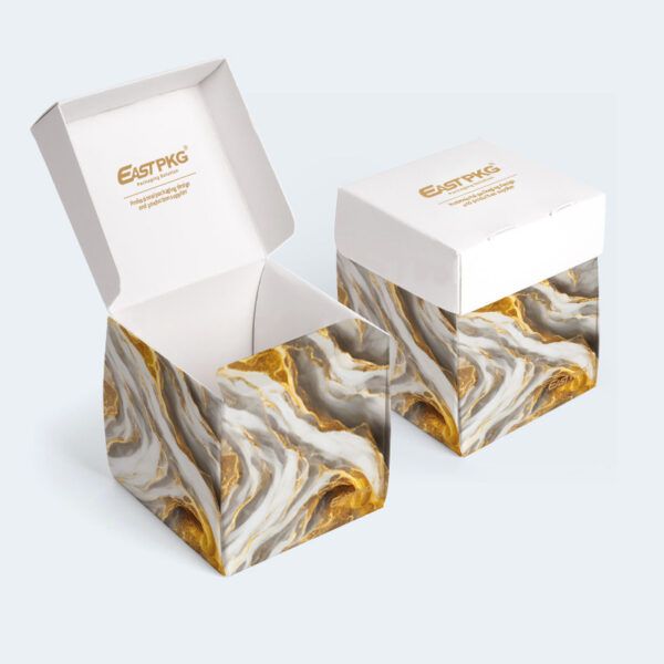 T Boxes packaging illustration