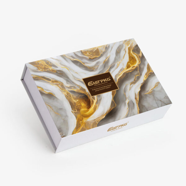 Magnetic Closure Box packaging illustration