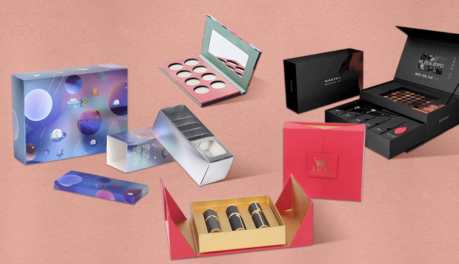 custom cosmetic packaging boxes factory