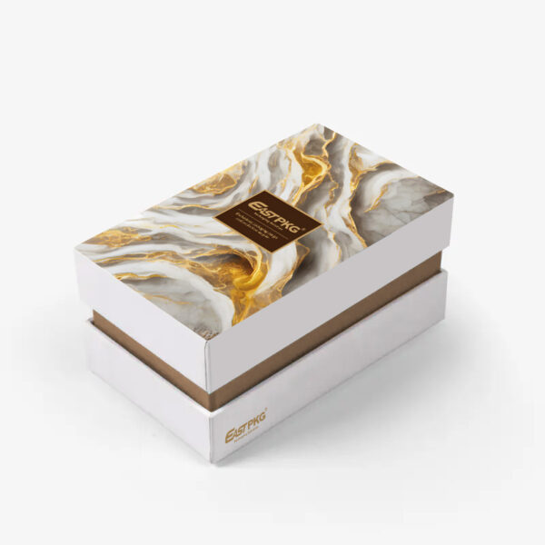 Neck Boxes packaging illustration