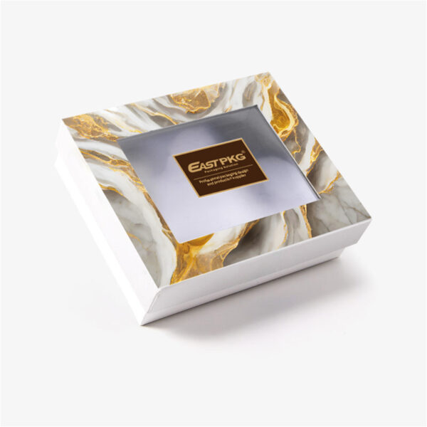 Window Rigid Boxes packaging illustration