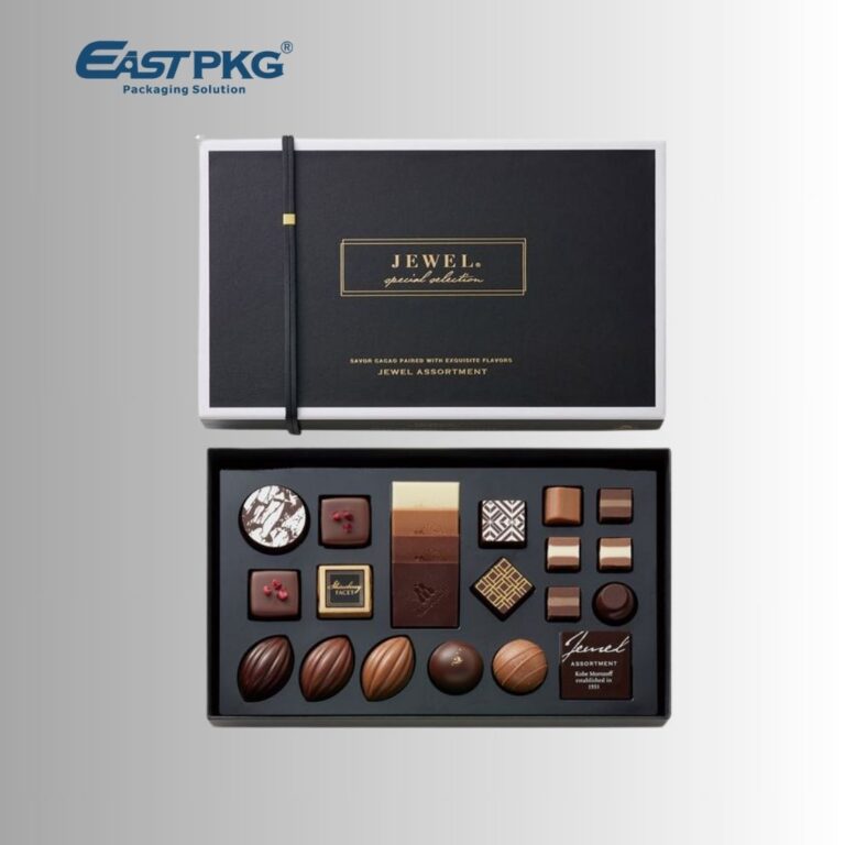 printed chocolate box