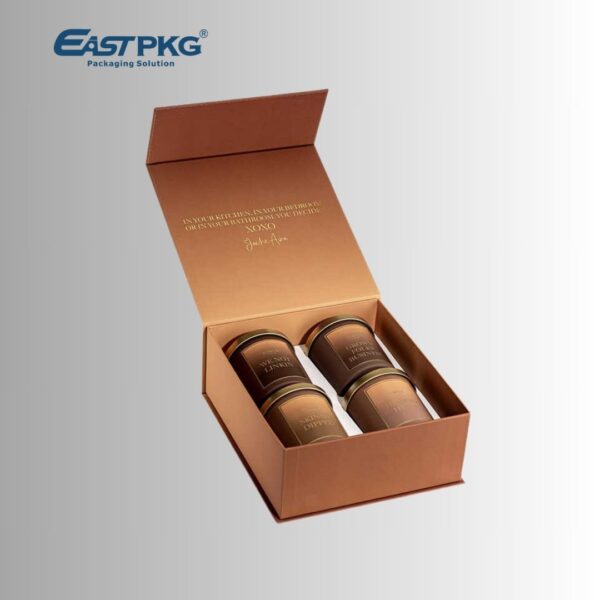 Candle Packaging Box packaging illustration