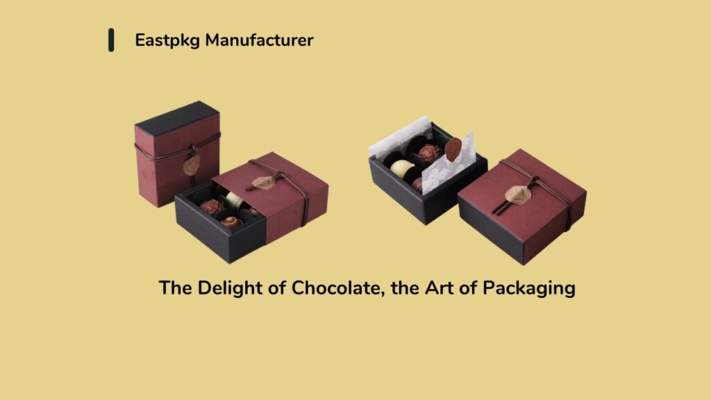 Chocolate box with logo