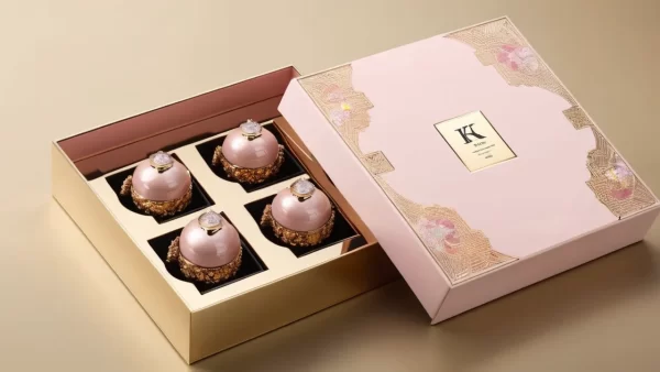 Chocolate Gift Boxes packaging illustration
