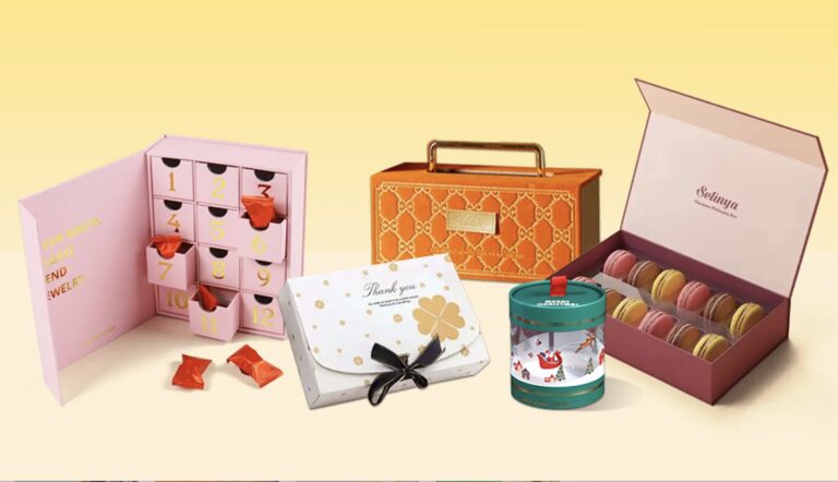Custom Candy Boxes packaging illustration