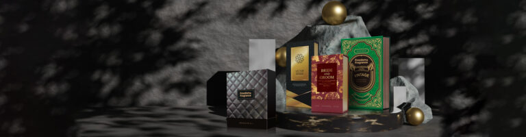 Printed Gift Boxes packaging illustration