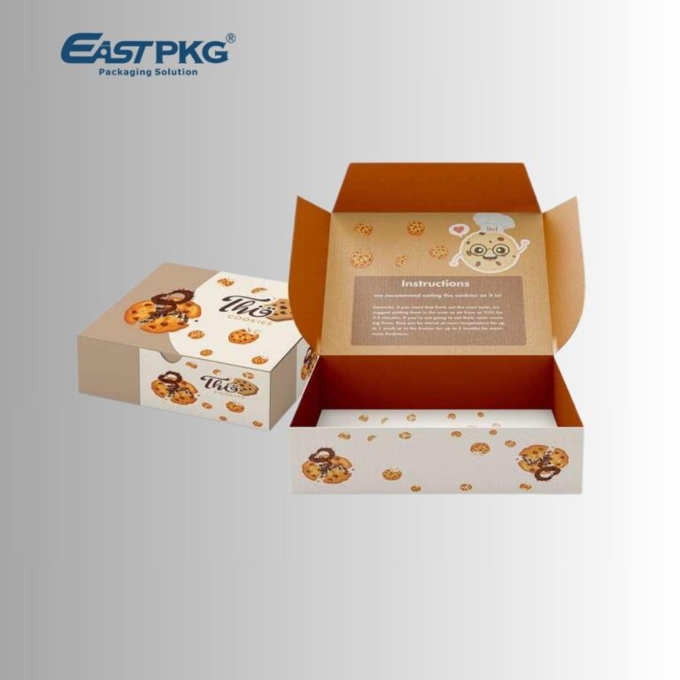 Corrugated cardboard box for e-commerce packaging