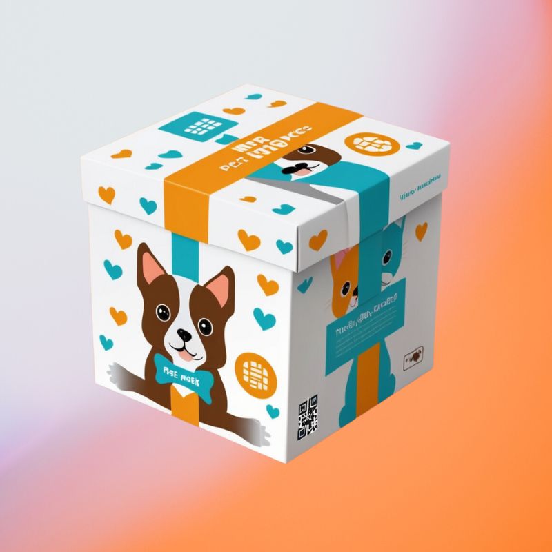 Custom gift box for pets