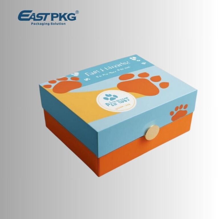 Custom pet gift wrap box