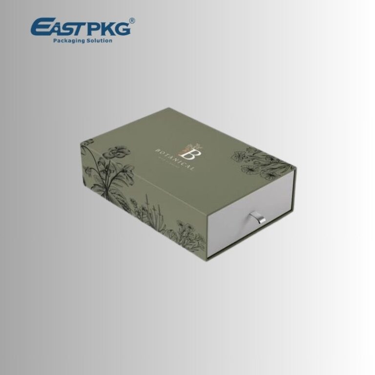 Custom printed tea packaging box