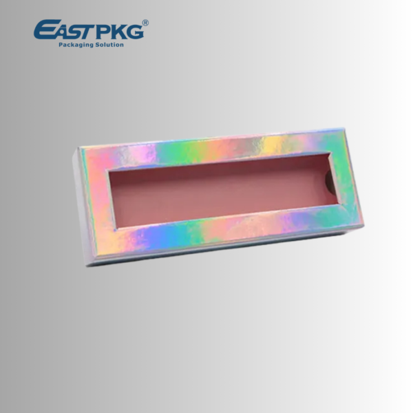 Custom shape window packaging packaging illustration