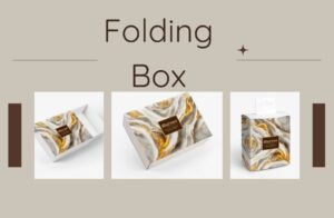 Eco-friendly folding box for products