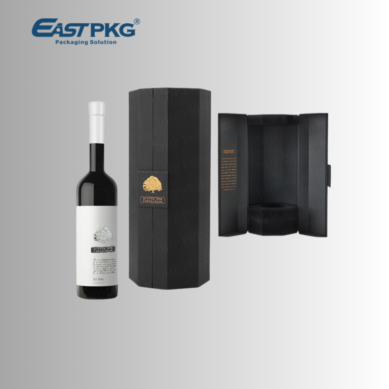 Foldable wine carton boxes