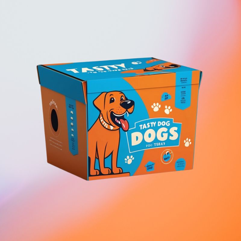 Pet gift box with custom design