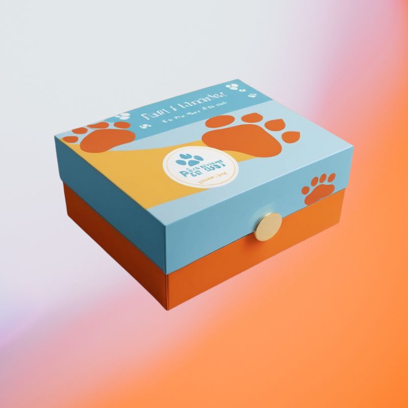 Pet packaging box for gifts