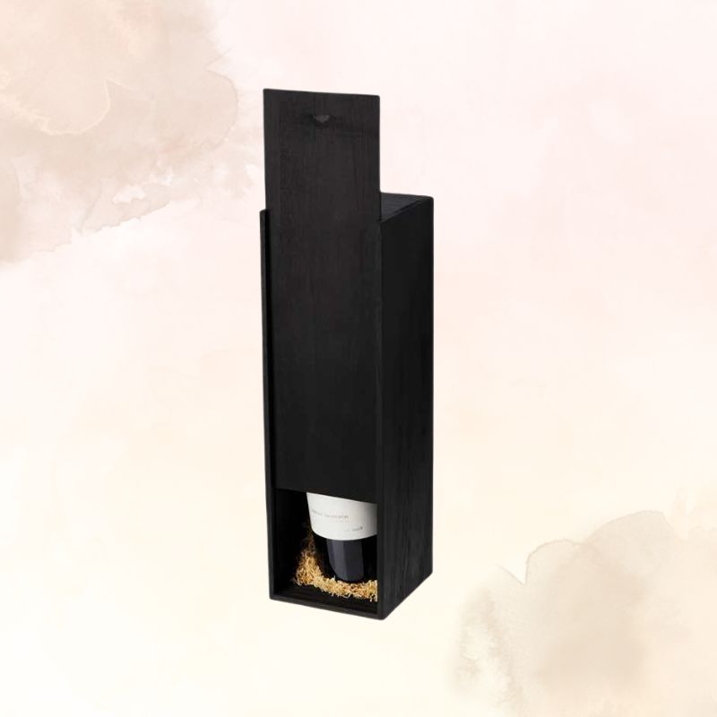 Single bottle wine box