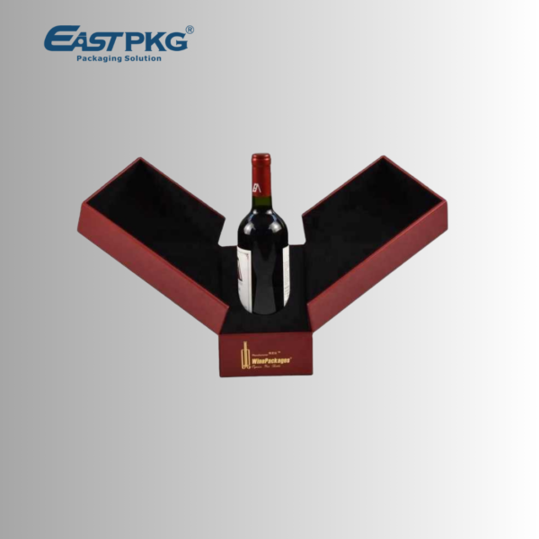 Single Bottle Wine Boxes packaging illustration