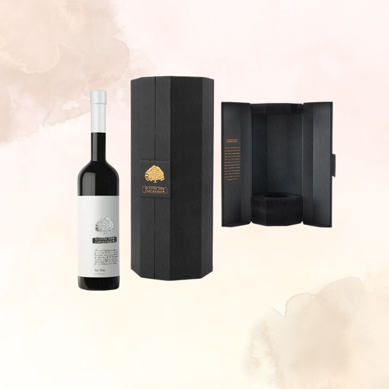 Wine paper tube packaging