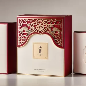 Luxury Box with Laser Cutting