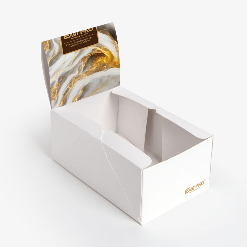 Folding gift box for retail