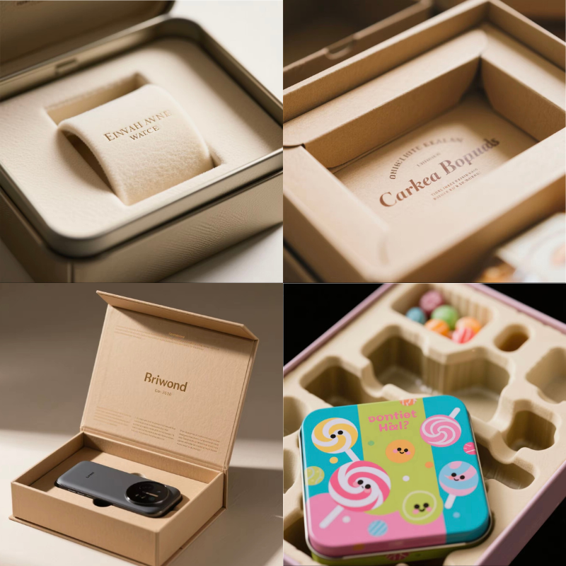 Plastic Vacuum-Formed, Sponge Insert, Cardboard Insert