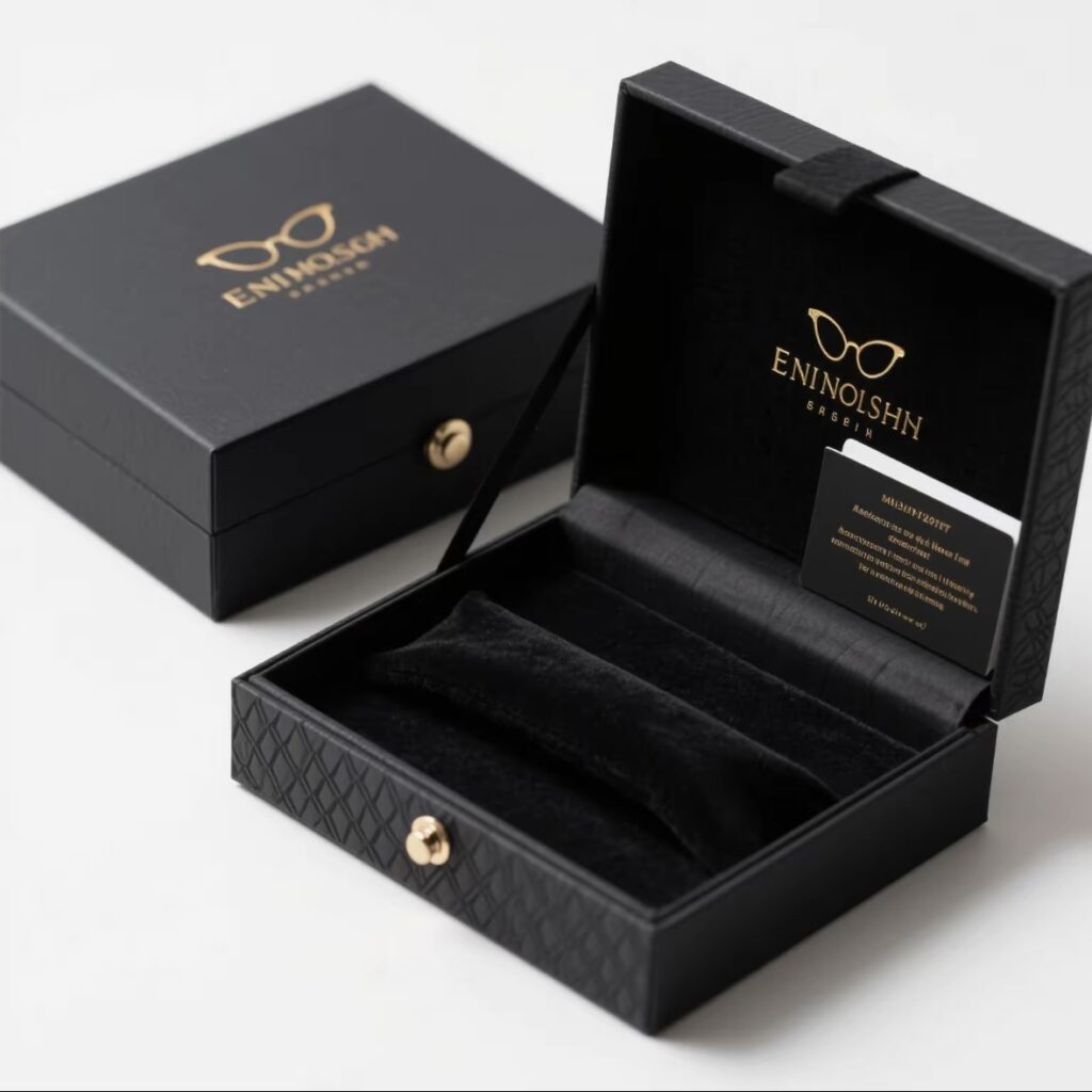 Personalized Glasses Packaging Pattern Design