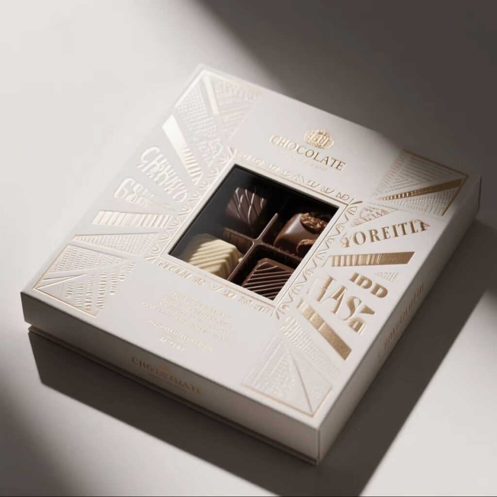 sustainable chocolate box