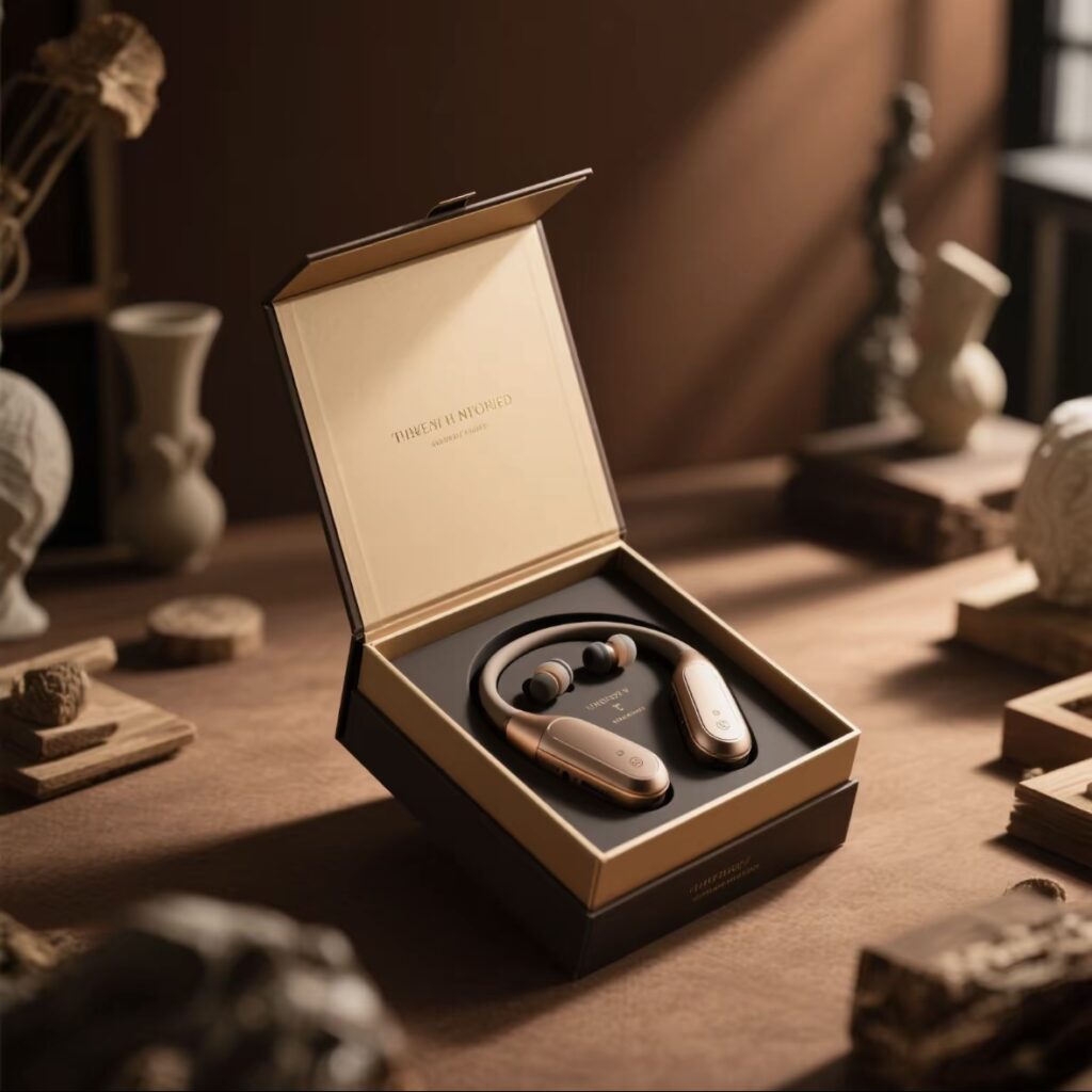 custom earphone packaging boxes