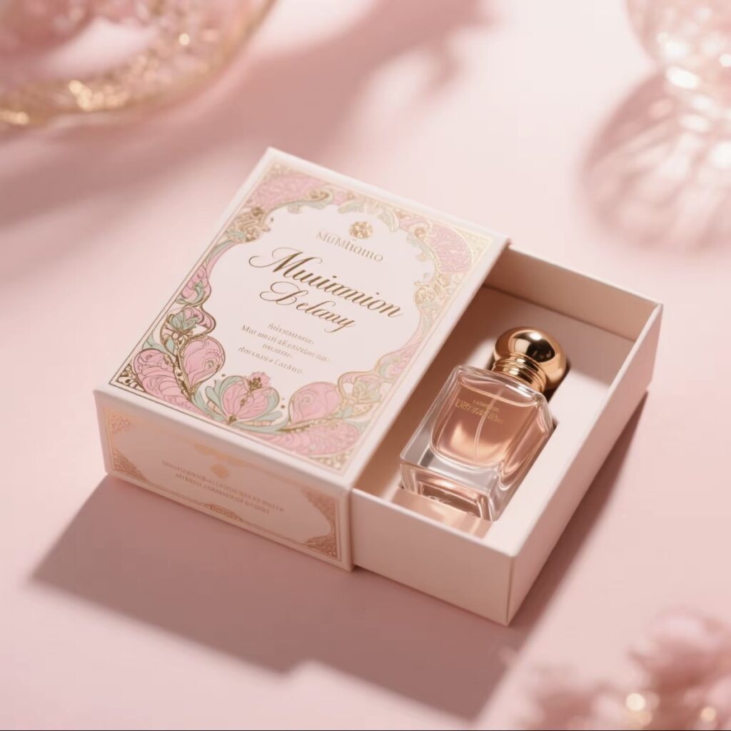 Transparent Window Perfume Boxes