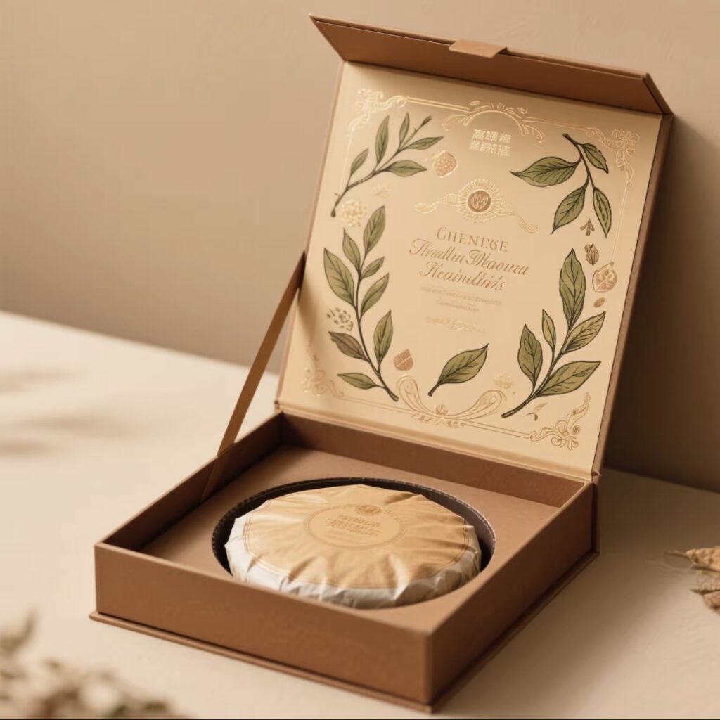 Round Tea Cake Packaging Factory