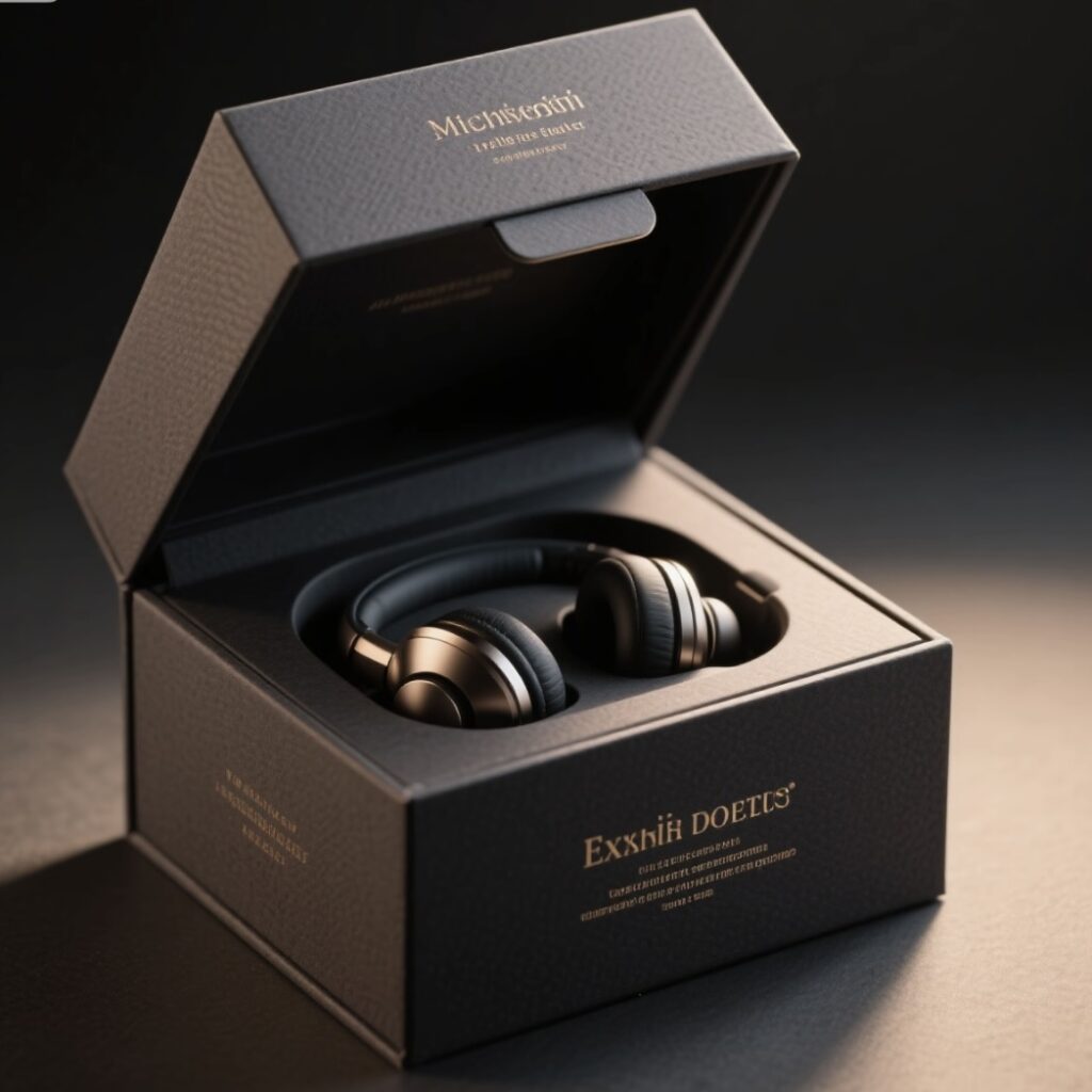 Magnetic Closure Earphone Packaging