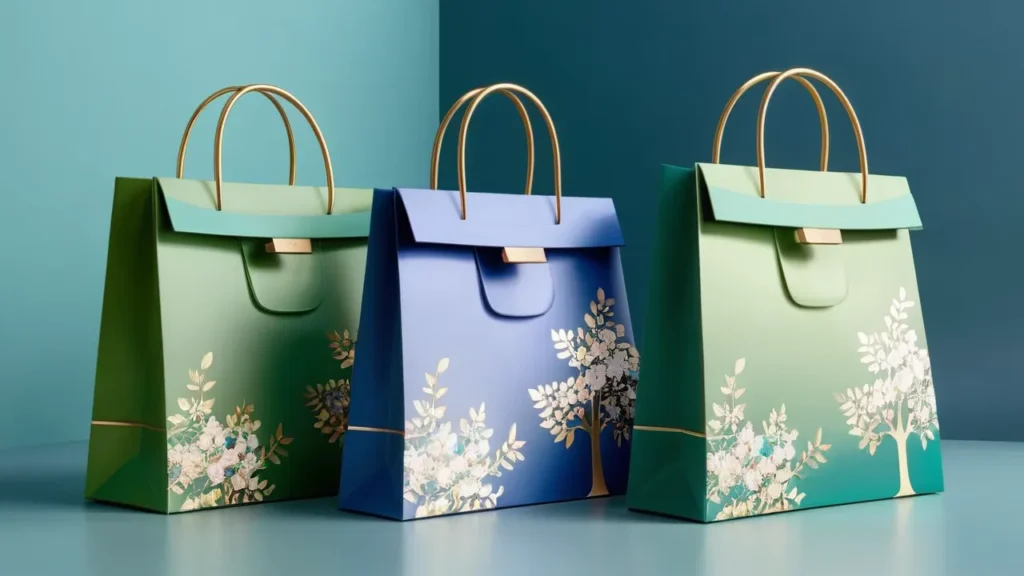 shopping paper bag option