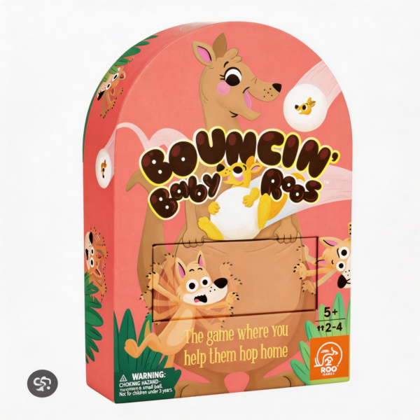 Baby Game Box packaging illustration