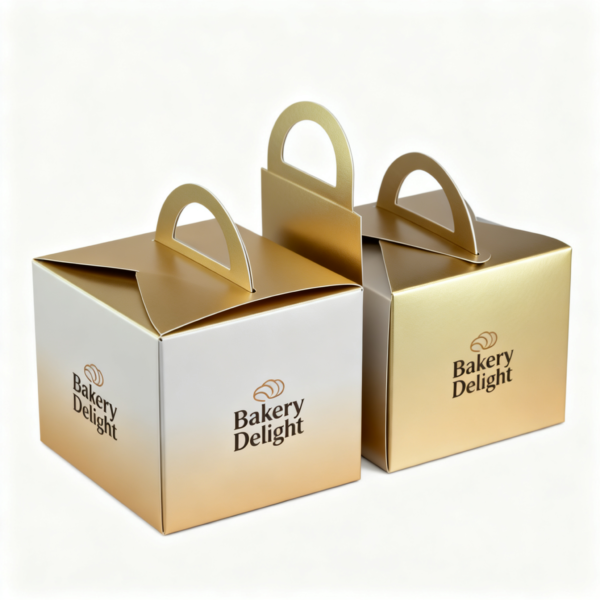 Cake Box Rochester Cake Box with Handle - Custom Rigid Box, Paper Packaging manufacturer ...