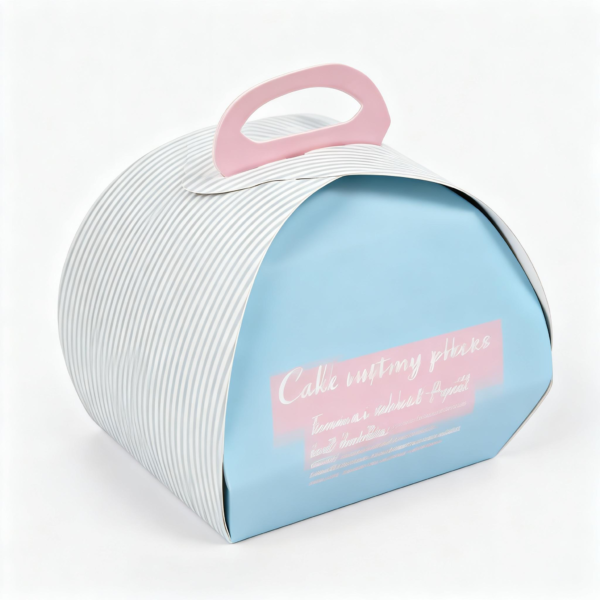 Retail Gable Box packaging illustration