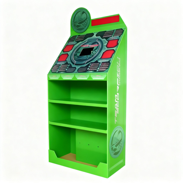 Floor Cardboard POP Displays packaging illustration