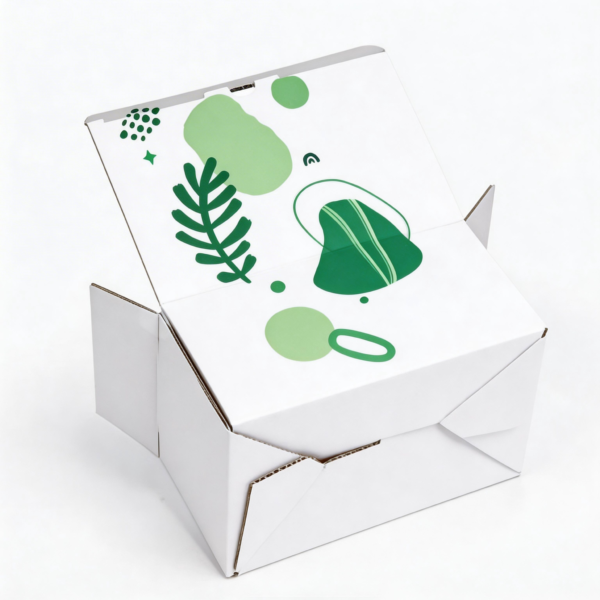 Tuck Top Auto Bottom packaging illustration