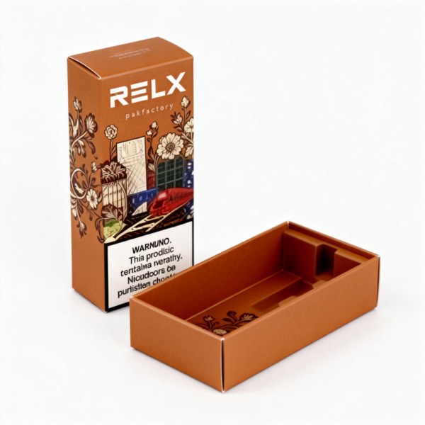 Vape Liquid Packaging Box packaging illustration